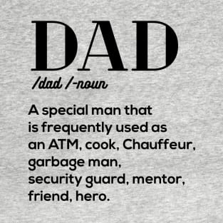 Dad Definition father day gift papa T-Shirt